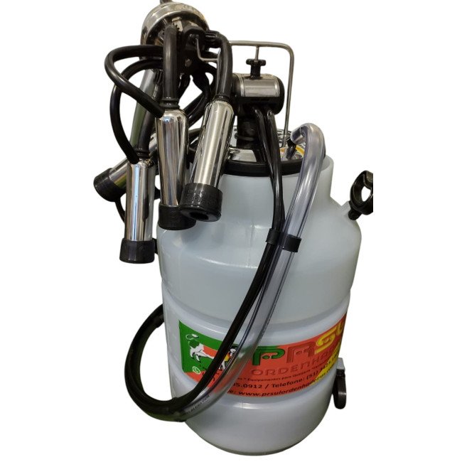 Conjunto de ordenha simples com latão (para quem já tem a ordenhadeira) 