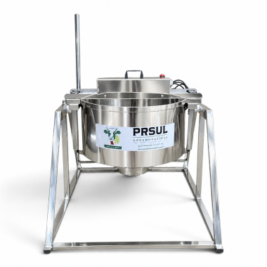 Tacho em Aço Inox 304 com Misturador Automático- para Torresmo